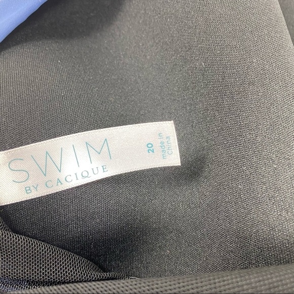 Cacique Sport Swim Suit ColorBlock NEW - Picture 6 of 11
